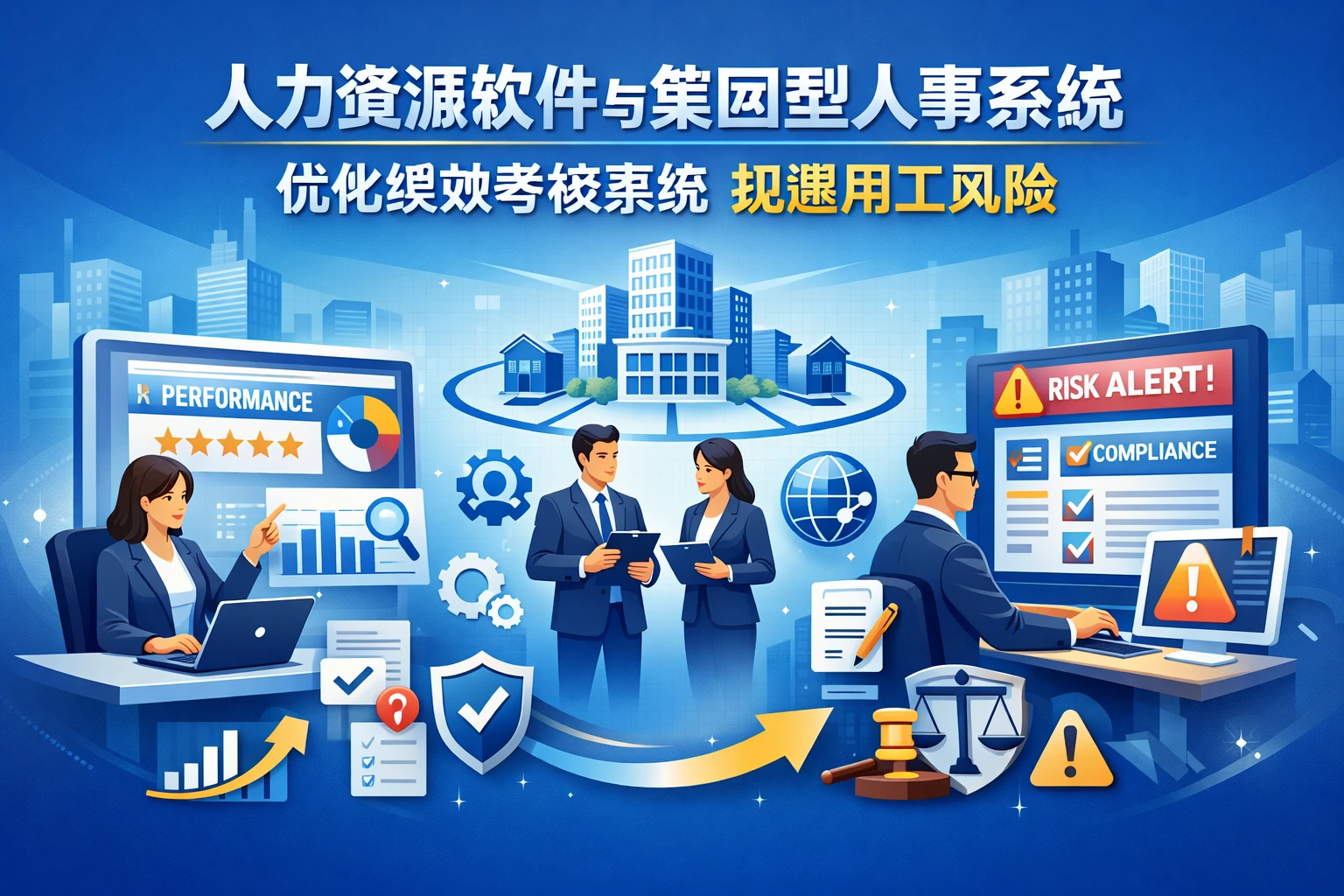 人力资源软件与集团型人事系统：优化绩效考核系统规避用工风险
