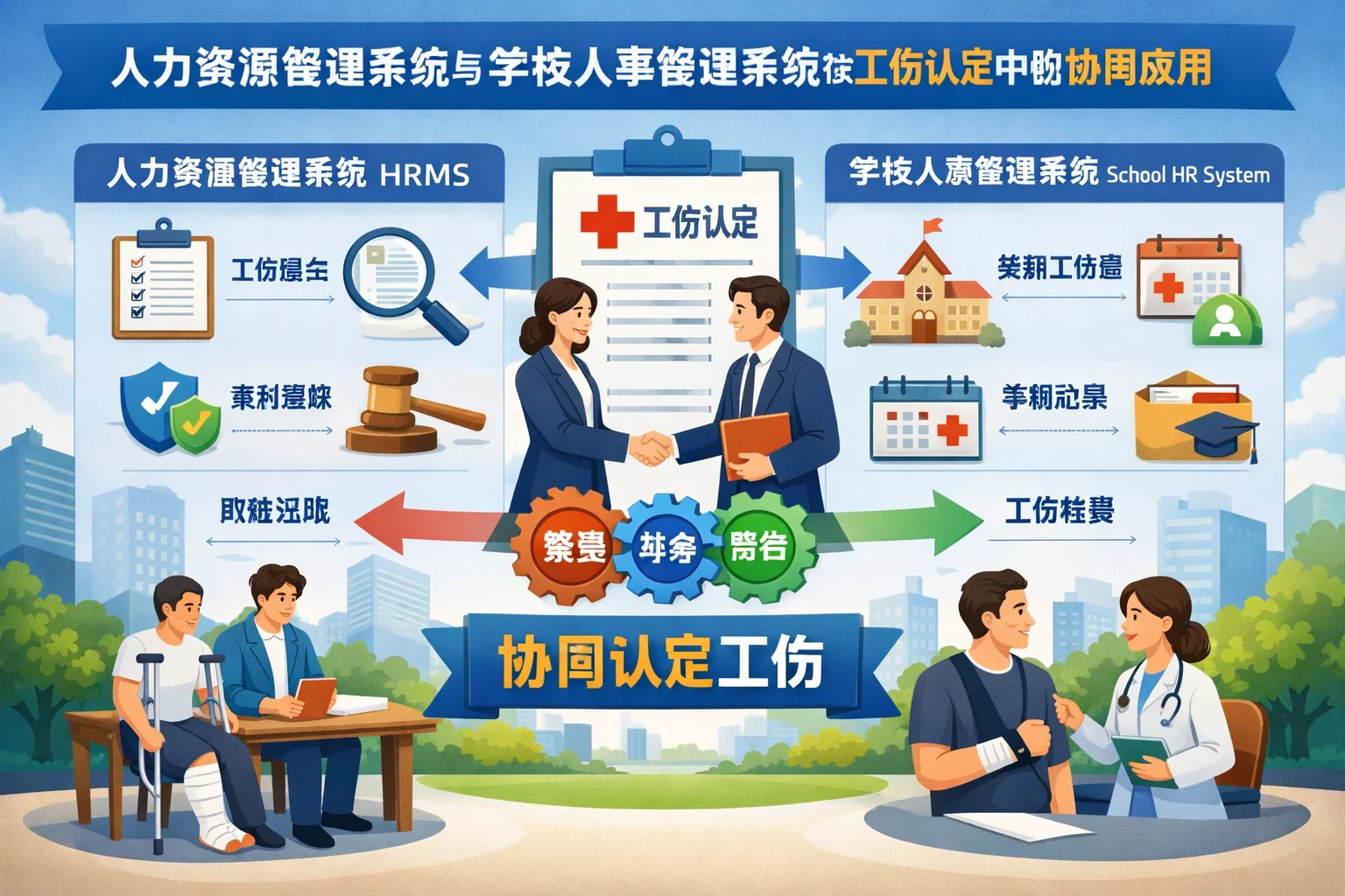 人力资源管理系统与学校人事管理系统在工伤认定中的协同应用