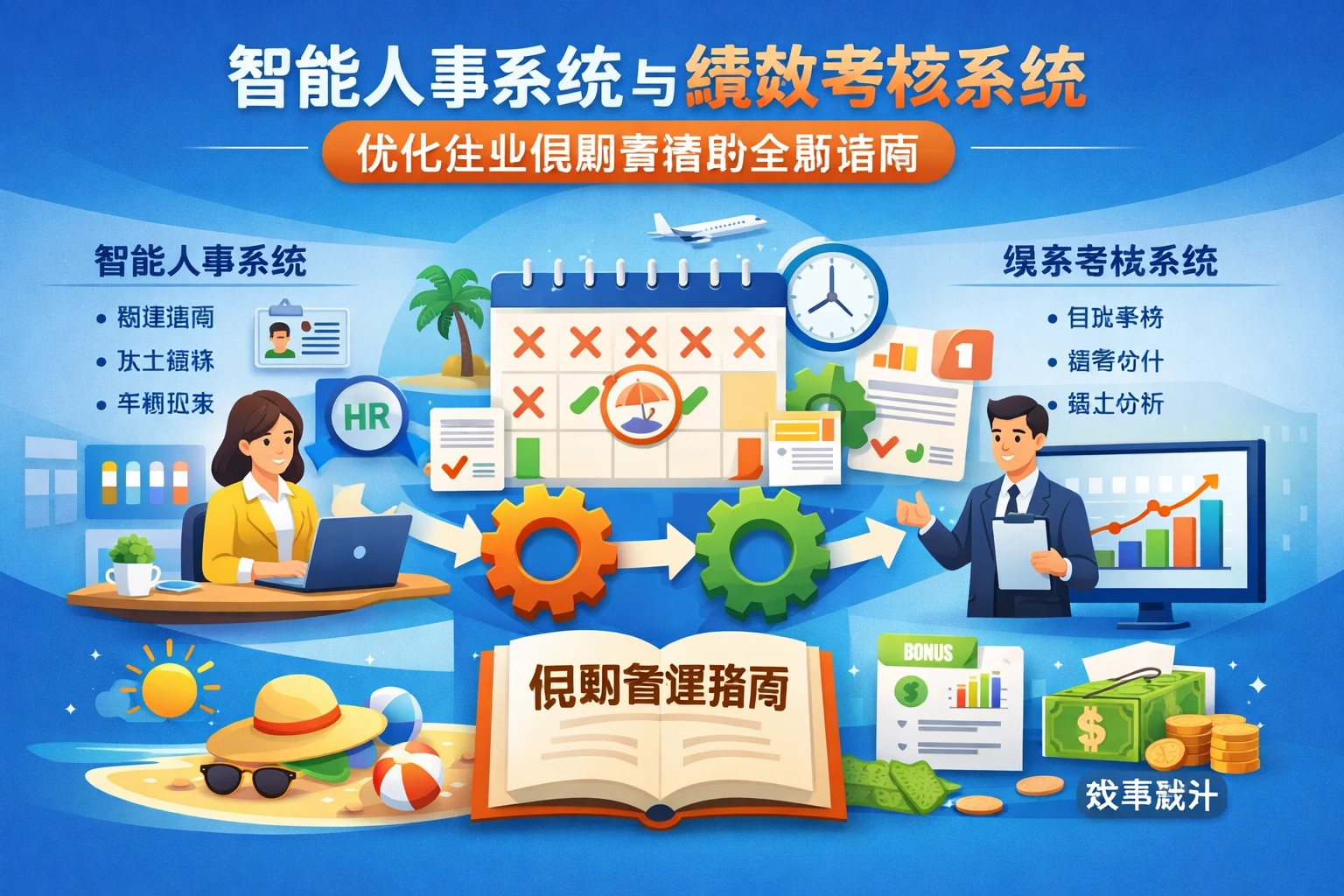 智能人事系统与绩效考核系统：优化企业假期管理的全面指南