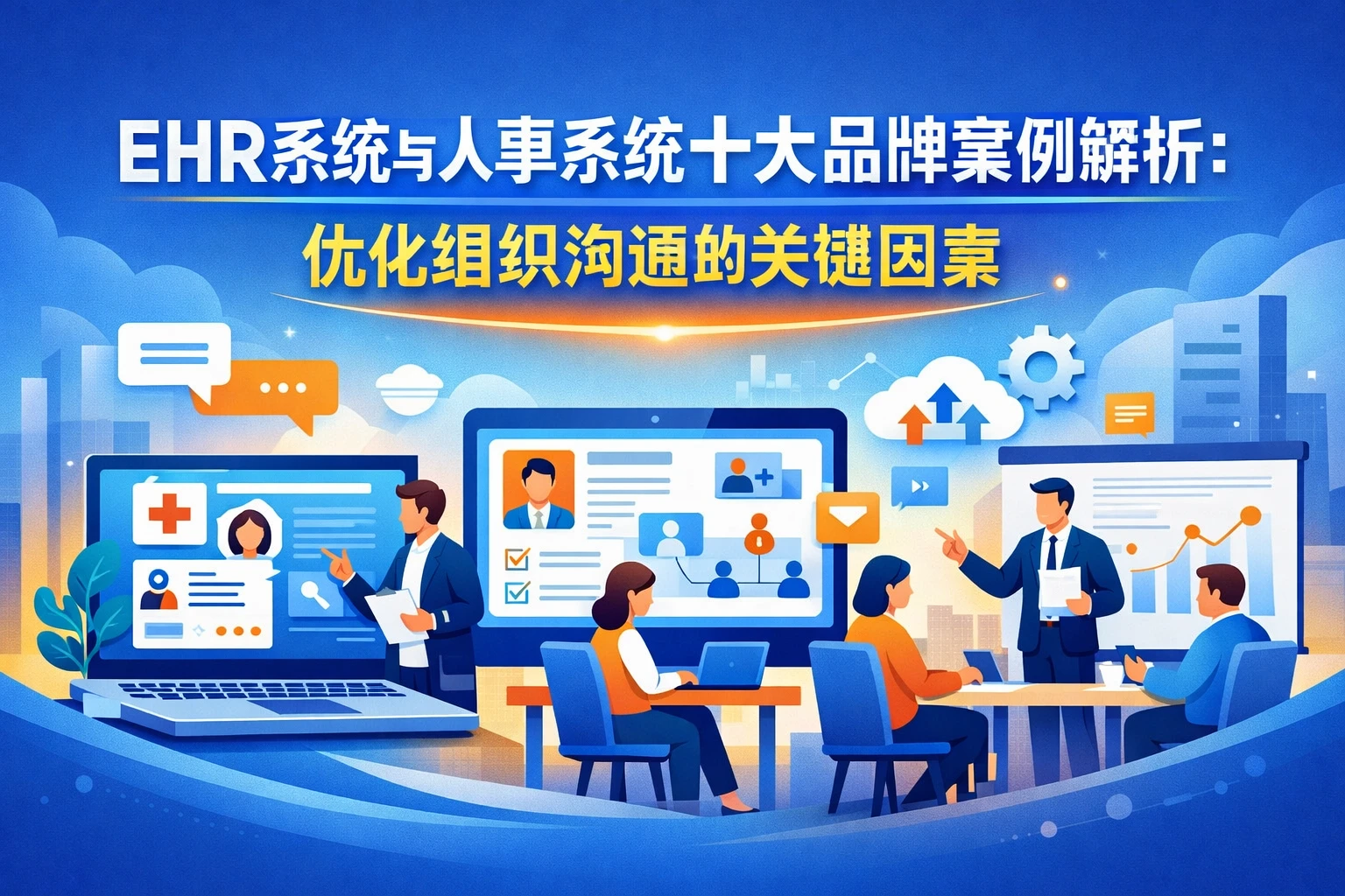 EHR系统与人事系统十大品牌案例解析：优化组织沟通的关键因素