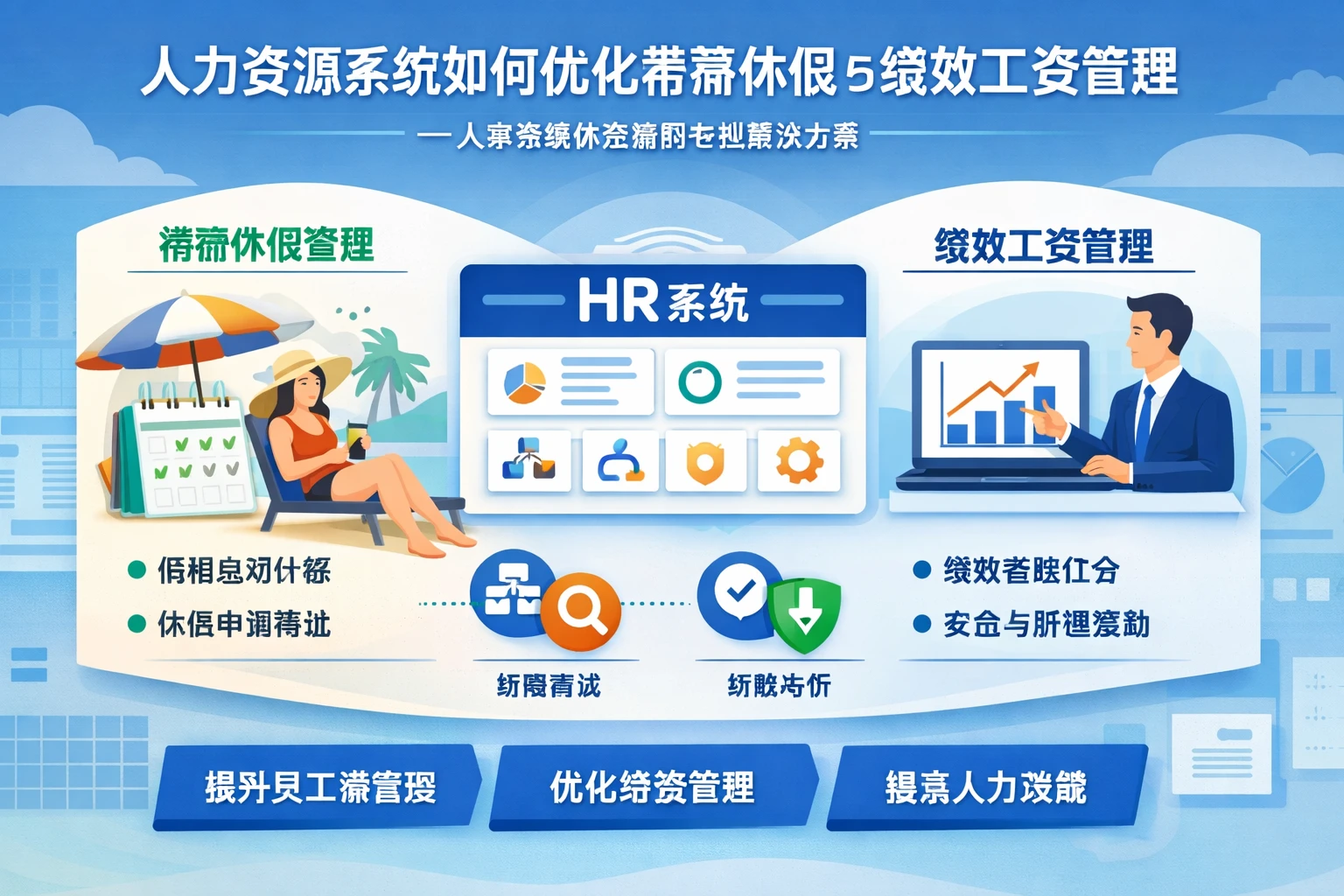 人力资源系统如何优化带薪休假与绩效工资管理——人事系统供应商的专业解决方案