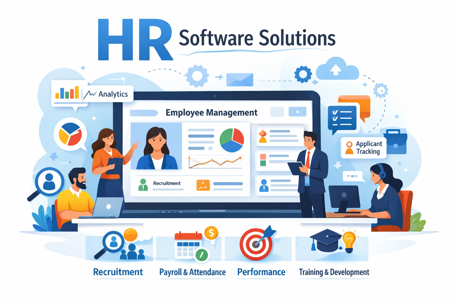 人力资源软件的解决方案