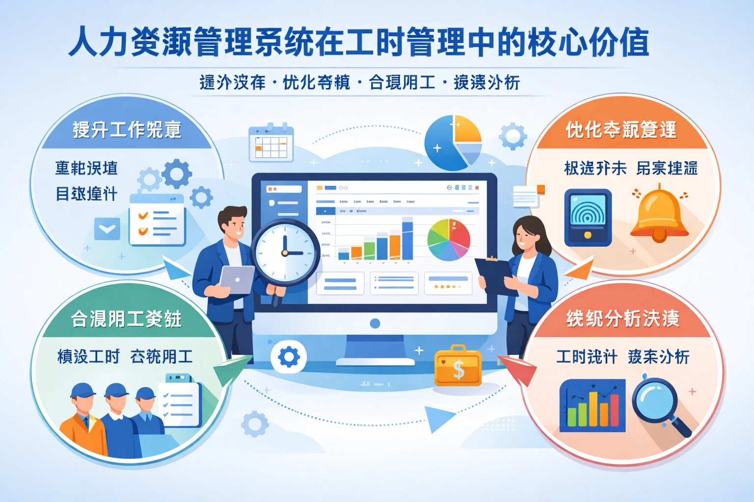 人力资源管理系统在工时管理中的核心价值