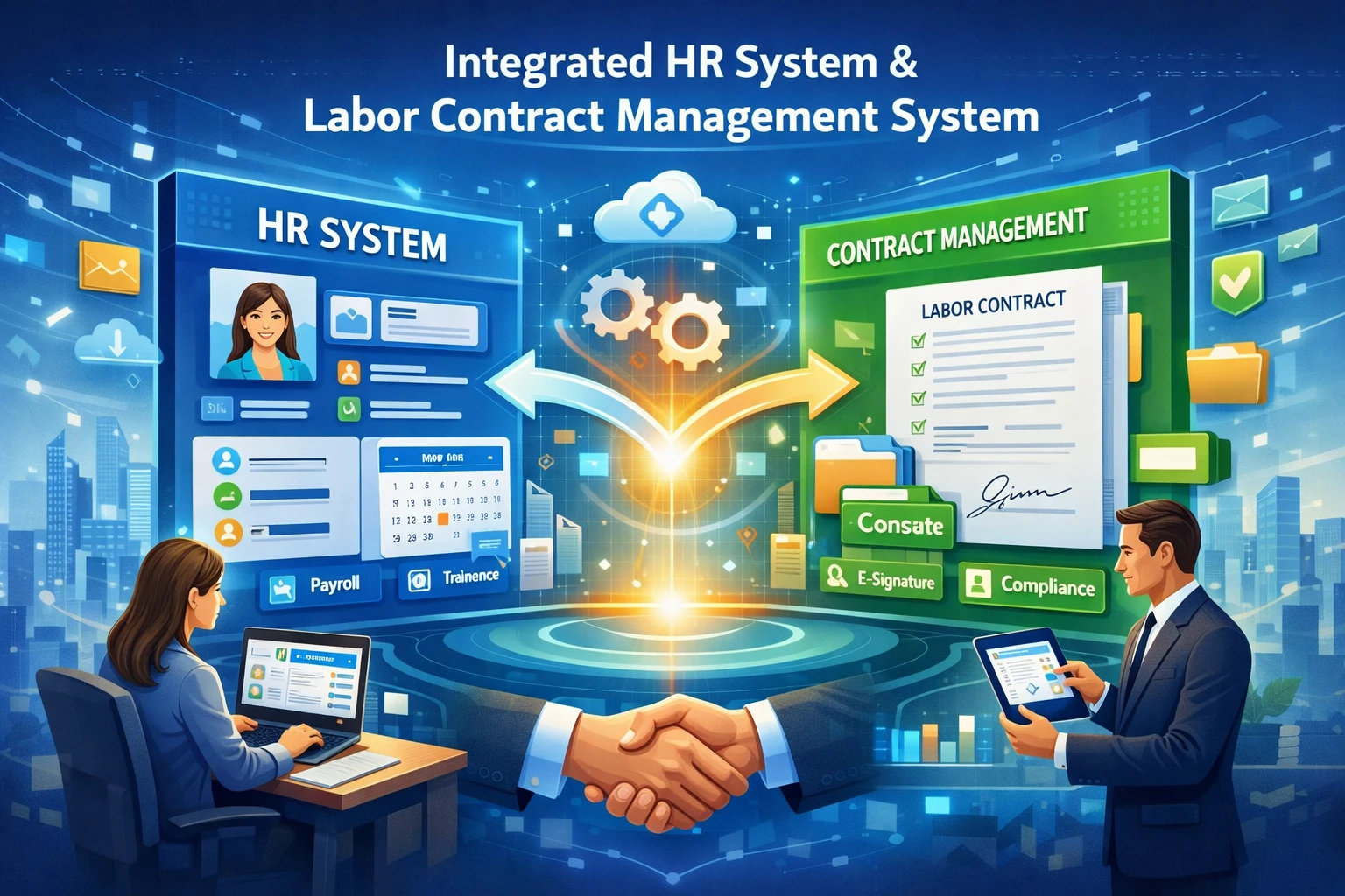 一体化HR系统与劳动合同管理系统的现代化整合
