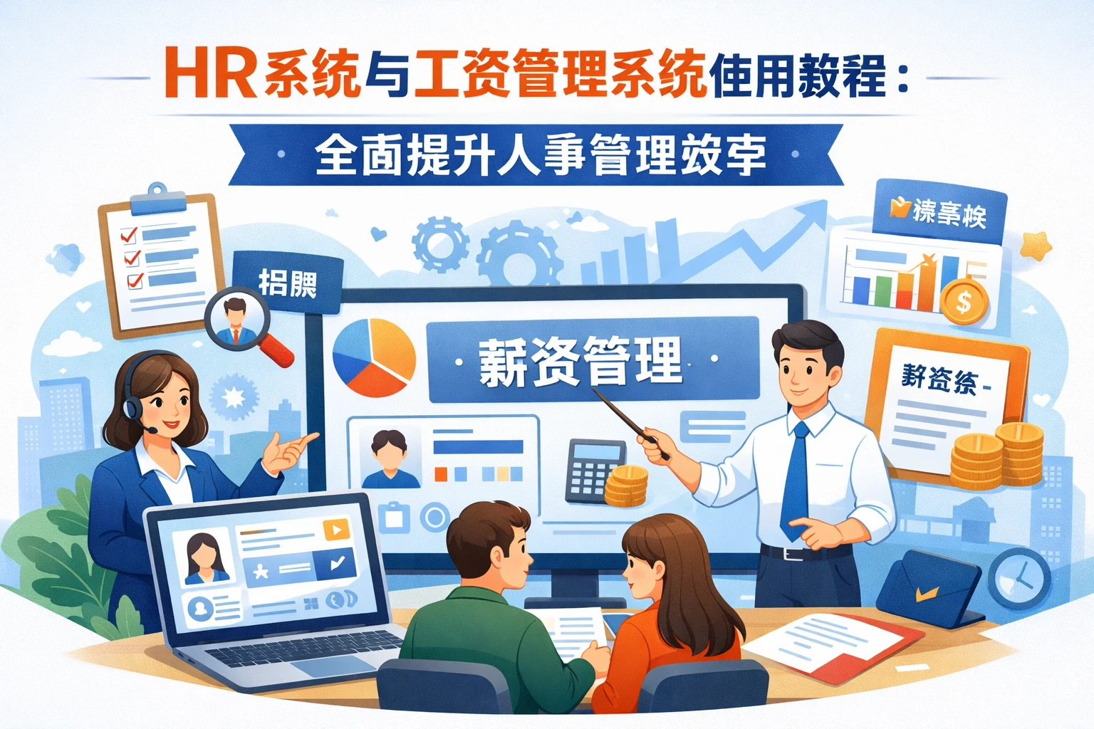 HR系统与工资管理系统使用教程：全面提升人事管理效率