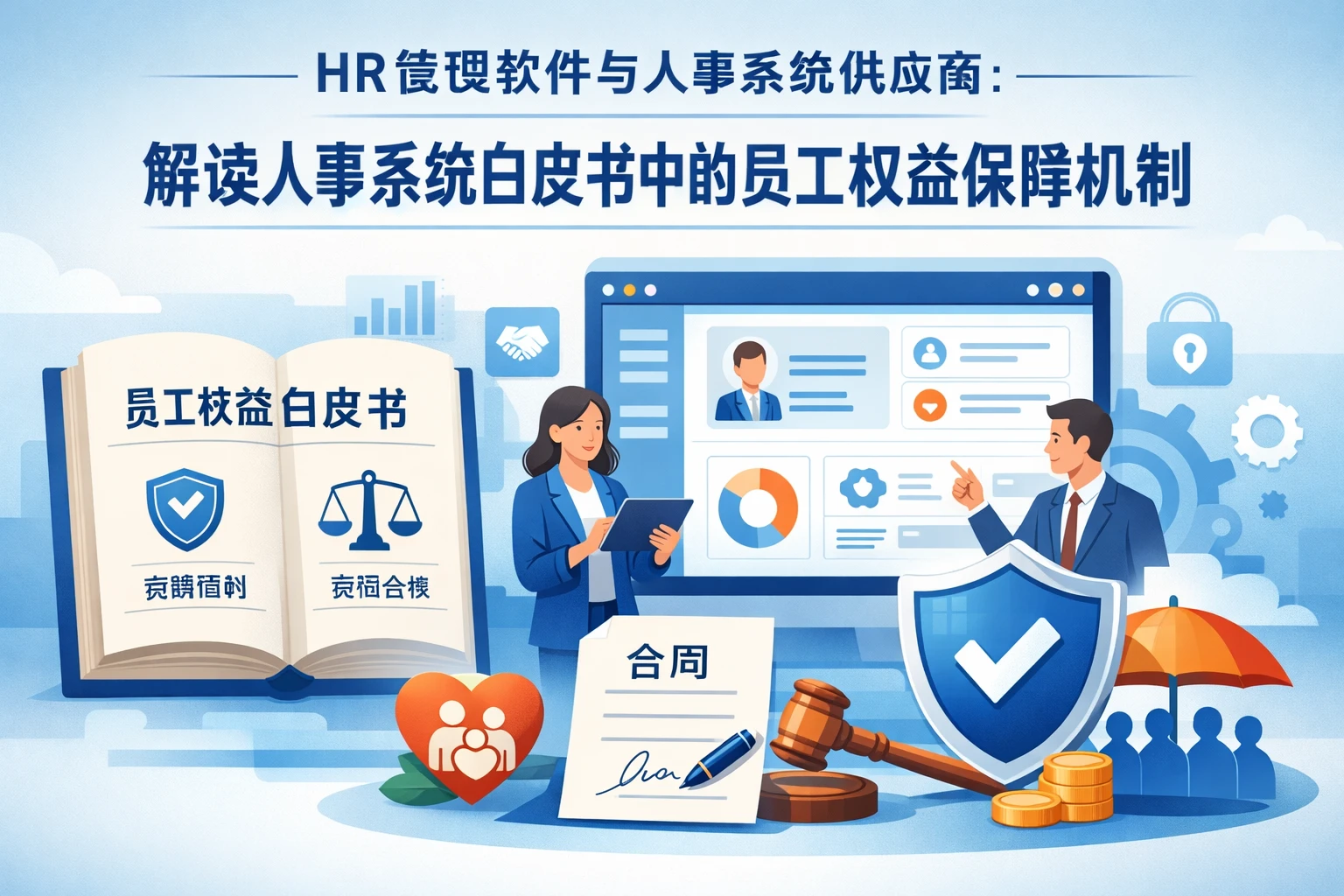 HR管理软件与人事系统供应商：解读人事系统白皮书中的员工权益保障机制