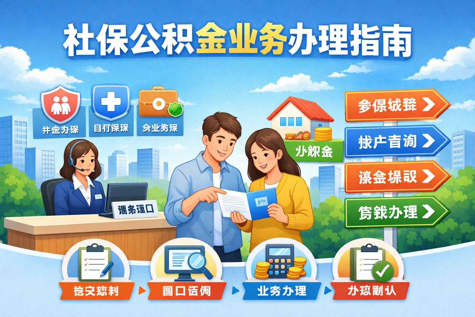 社保公积金业务办理指南