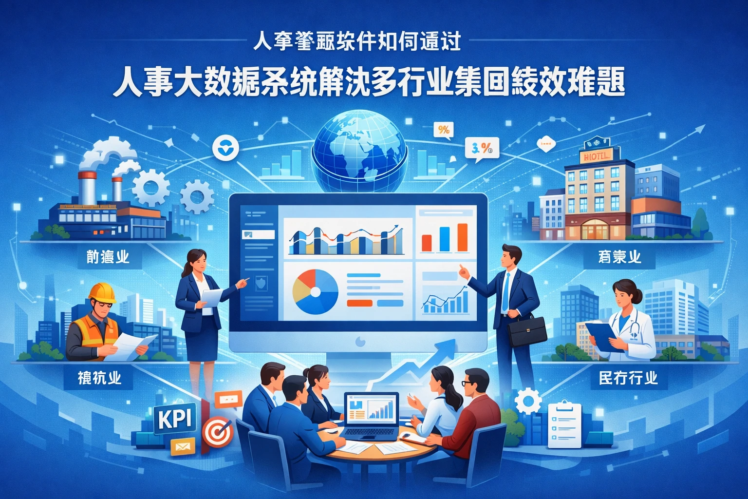 人事管理软件如何通过人事大数据系统解决多行业集团绩效难题