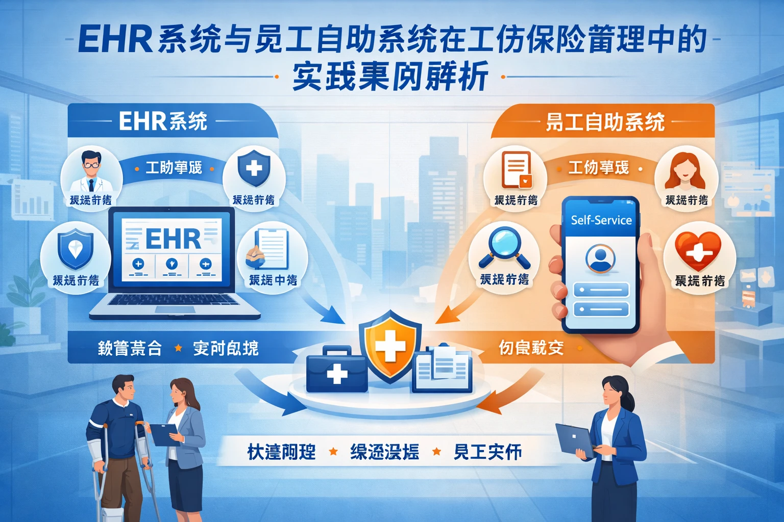EHR系统与员工自助系统在工伤保险管理中的实践案例解析