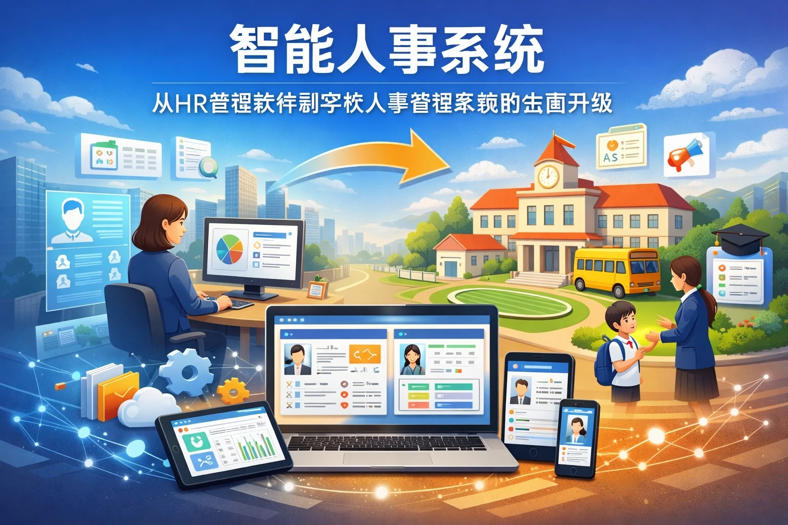 智能人事系统：从HR管理软件到学校人事管理系统的全面升级