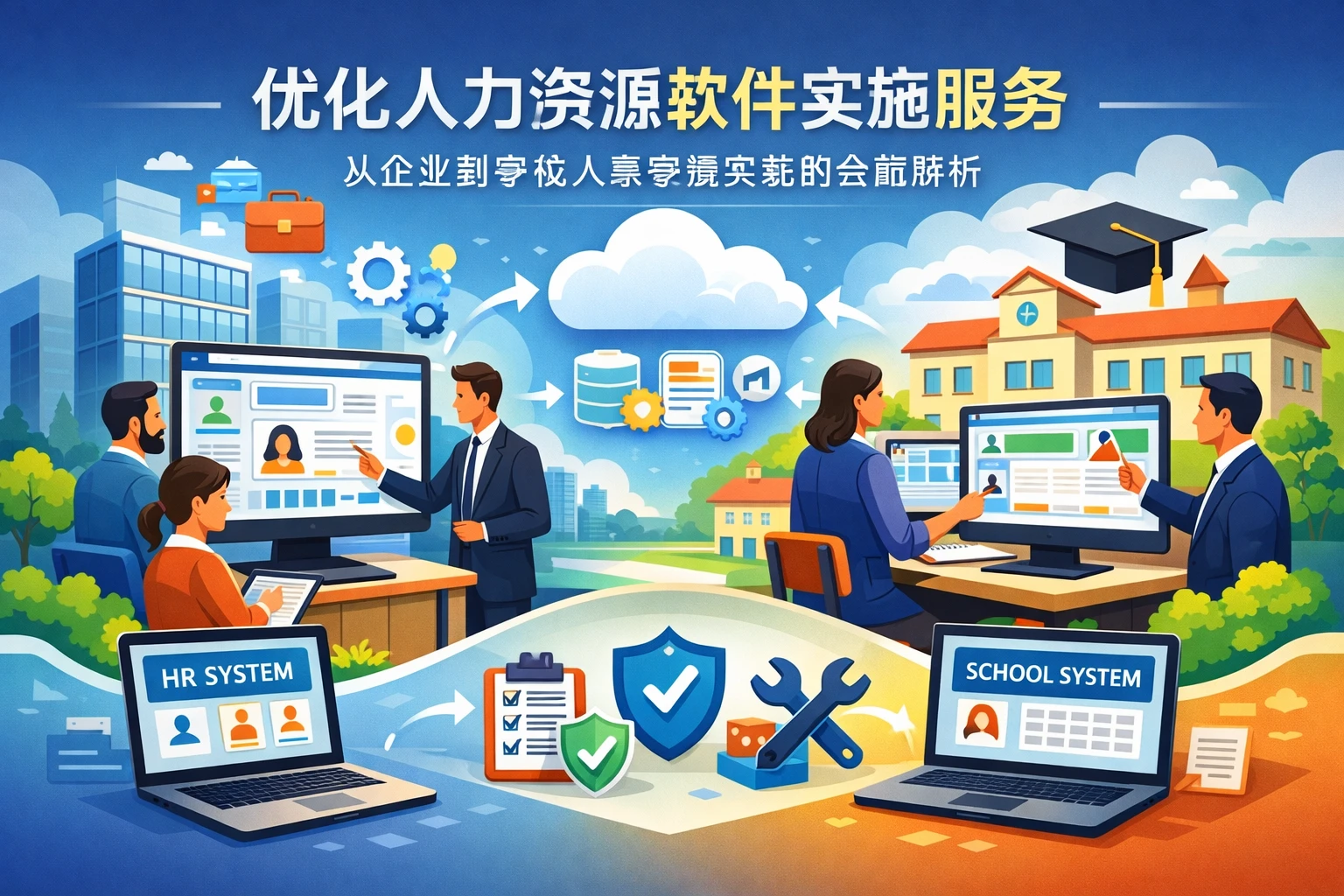 优化人力资源软件实施服务：从企业到学校人事管理系统的全面解析