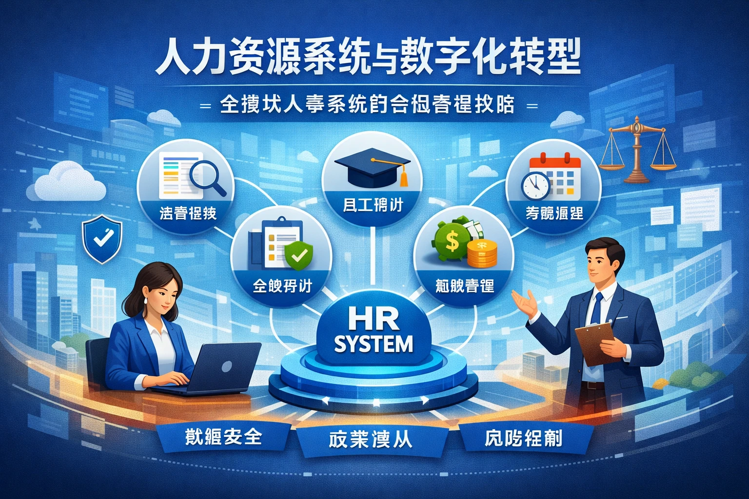 人力资源系统与数字化转型：全模块人事系统的合规管理策略