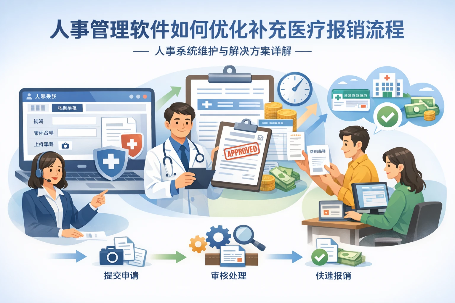人事管理软件如何优化补充医疗报销流程 - 人事系统维护与解决方案详解