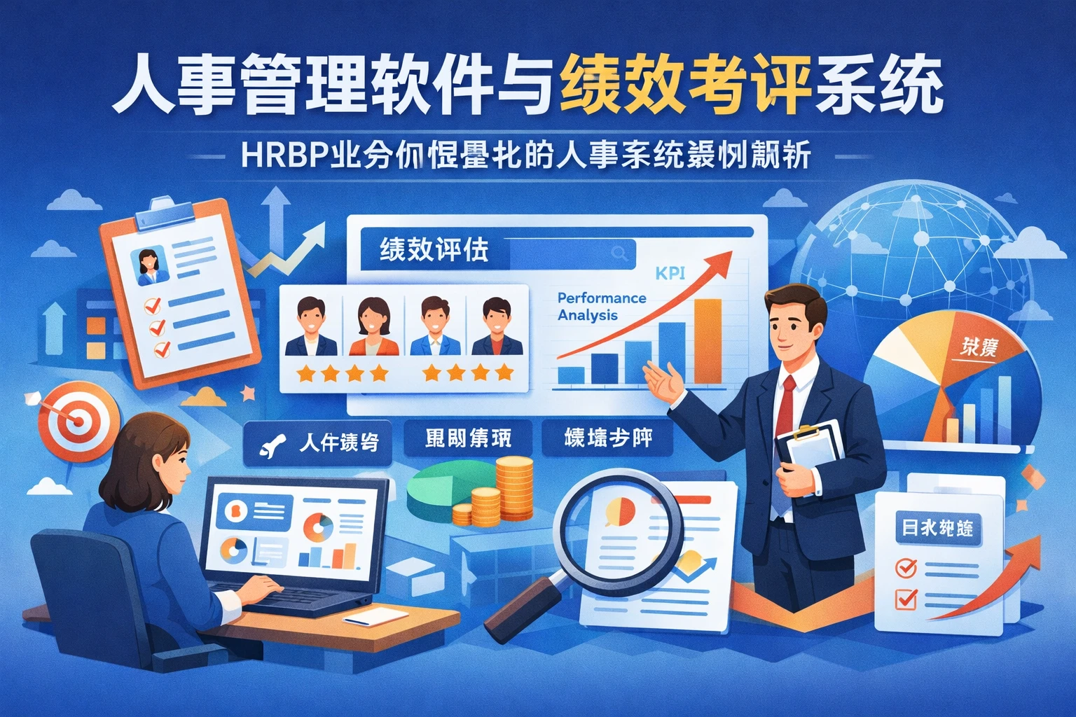 人事管理软件与绩效考评系统：HRBP业务价值量化的人事系统案例解析