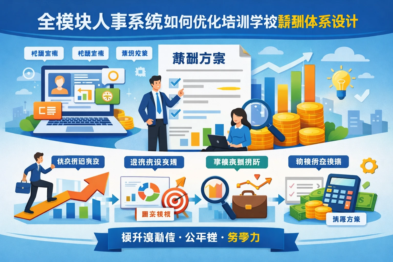 全模块人事系统如何优化培训学校薪酬体系设计