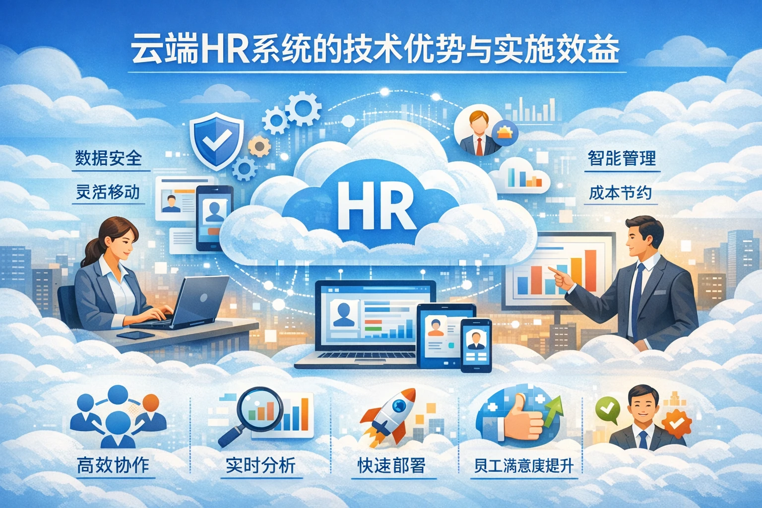 云端HR系统的技术优势与实施效益