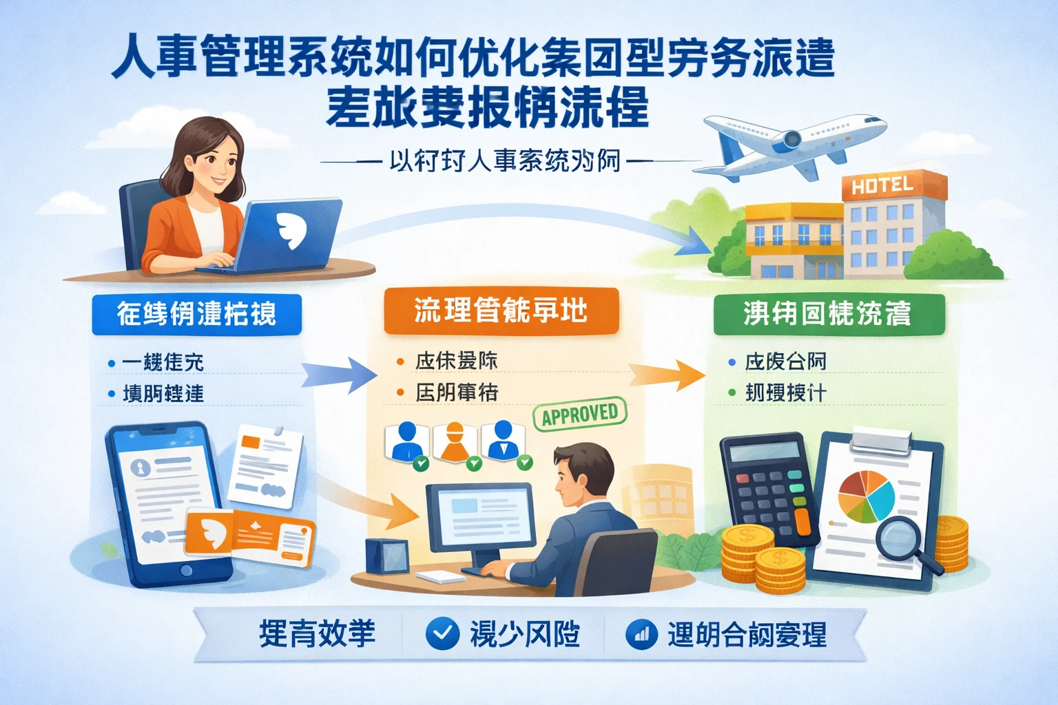 人事管理系统如何优化集团型劳务派遣差旅费报销流程——以钉钉人事系统为例