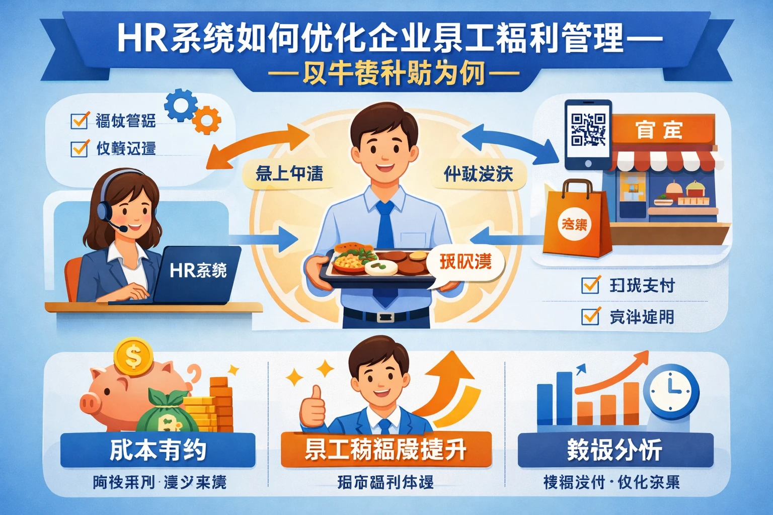 HR系统如何优化企业员工福利管理——以午餐补贴为例