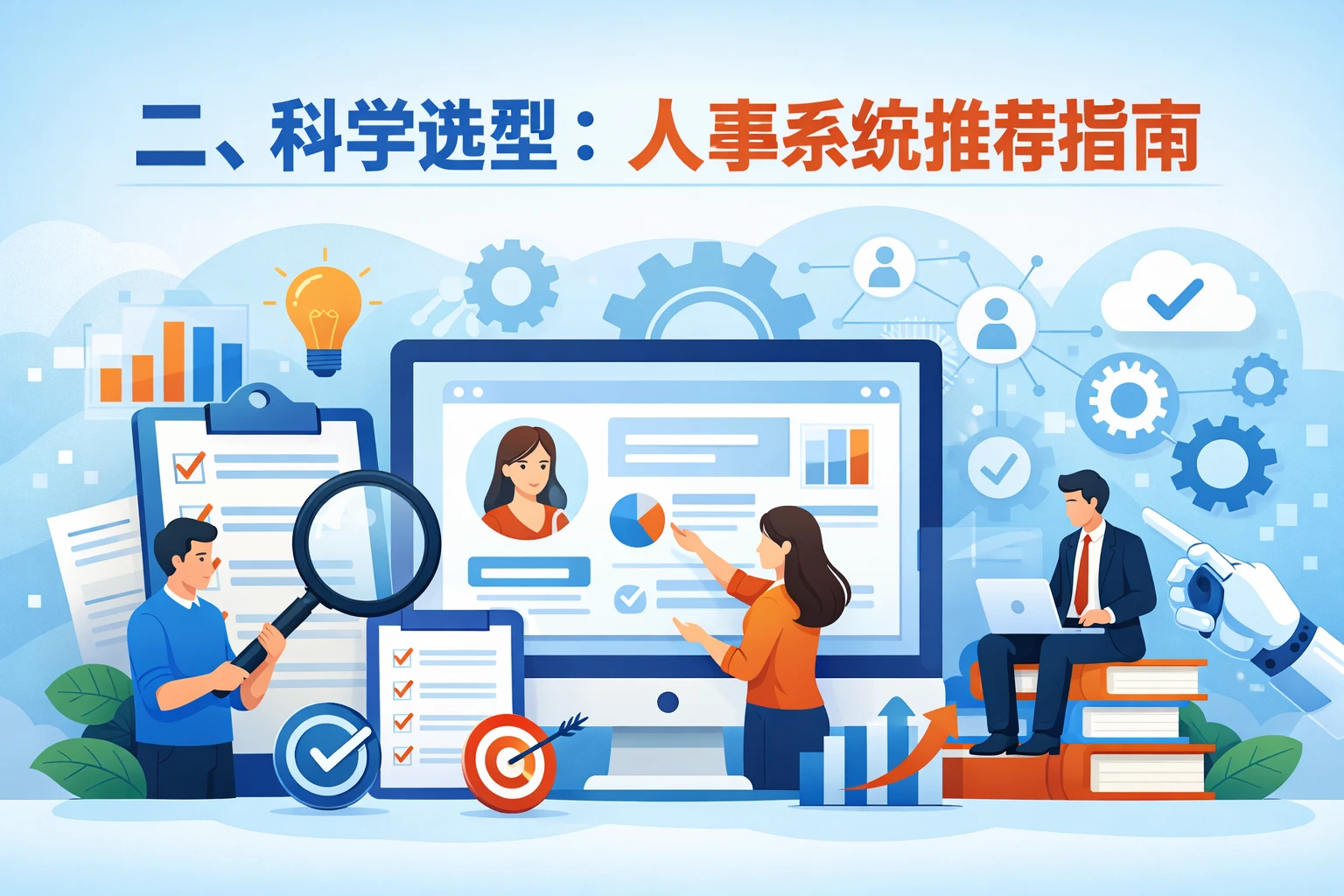 二、科学选型:人事系统推荐指南