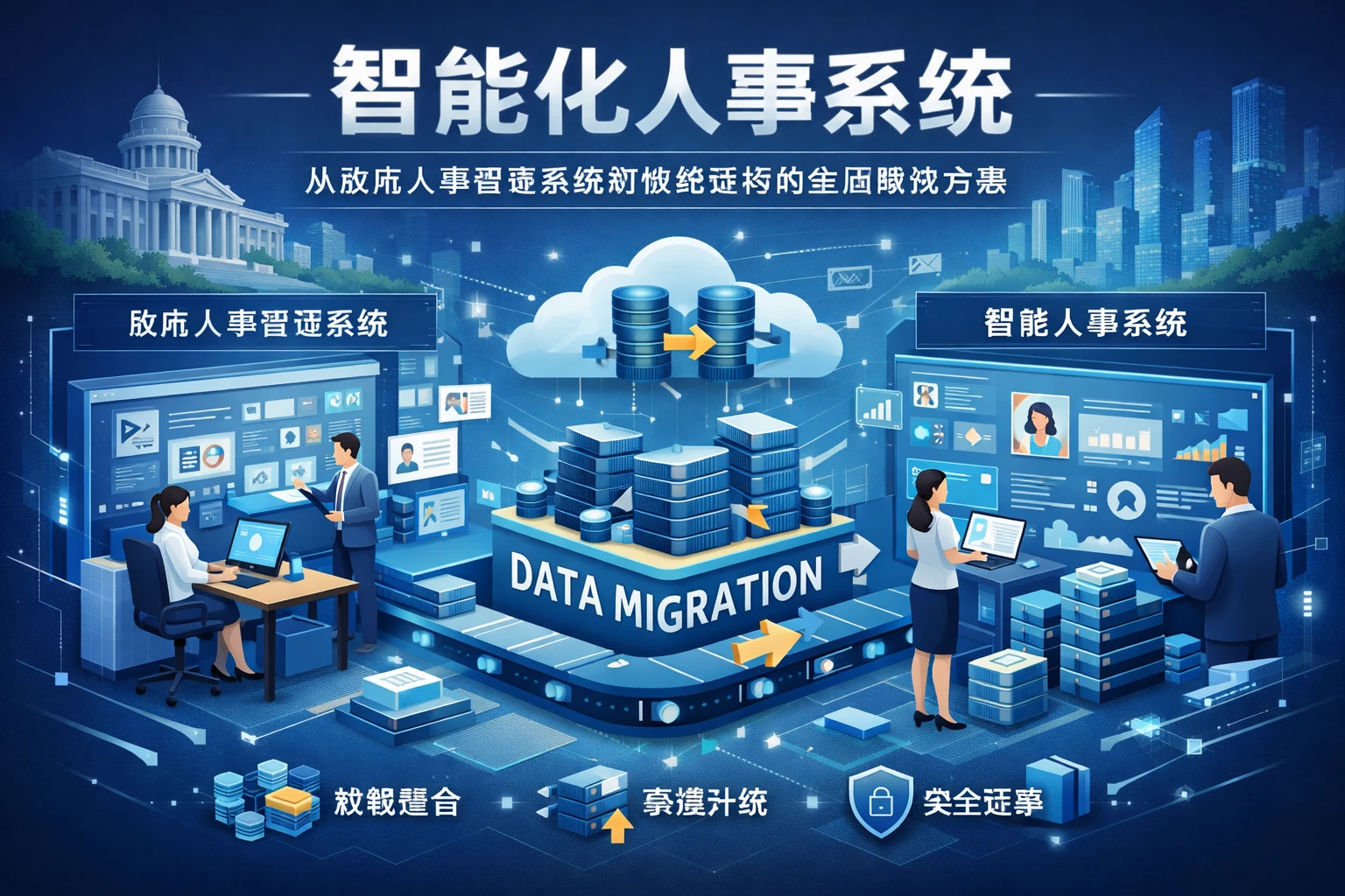 智能化人事系统：从政府人事管理系统到数据迁移的全面解决方案