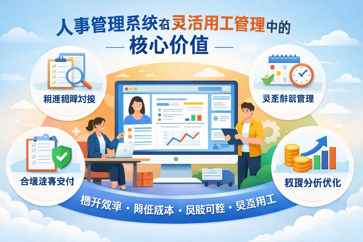 人事管理系统在灵活用工管理中的核心价值