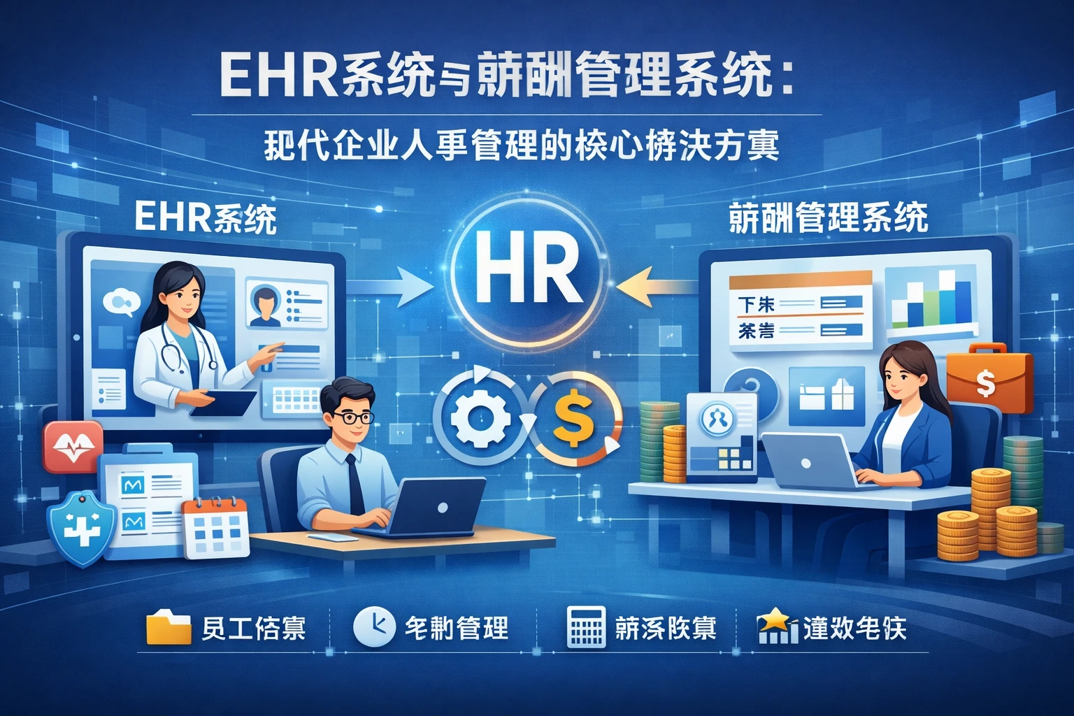 EHR系统与薪酬管理系统：现代企业人事管理的核心解决方案