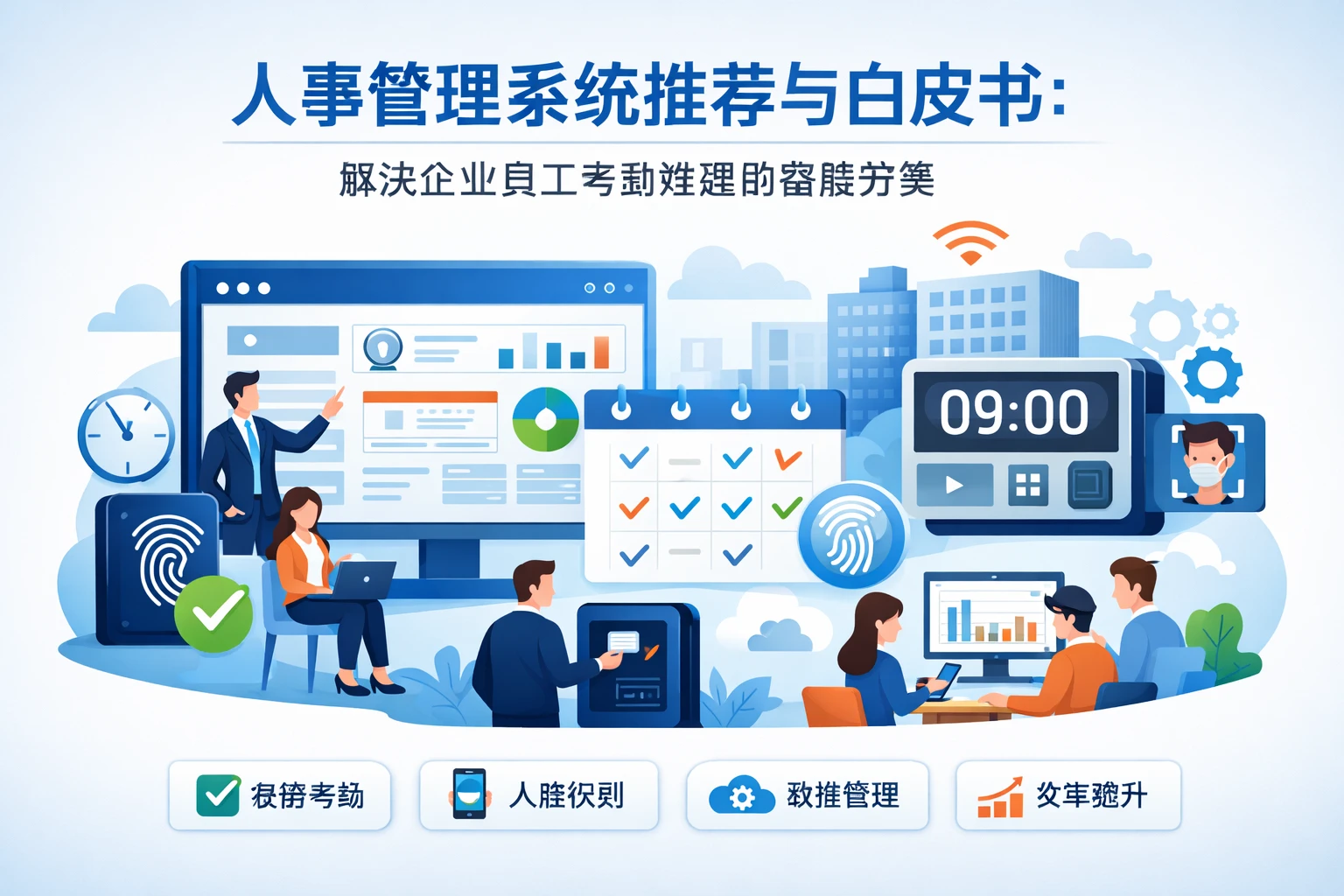 人事管理系统推荐与白皮书：解决企业员工考勤难题的智能方案