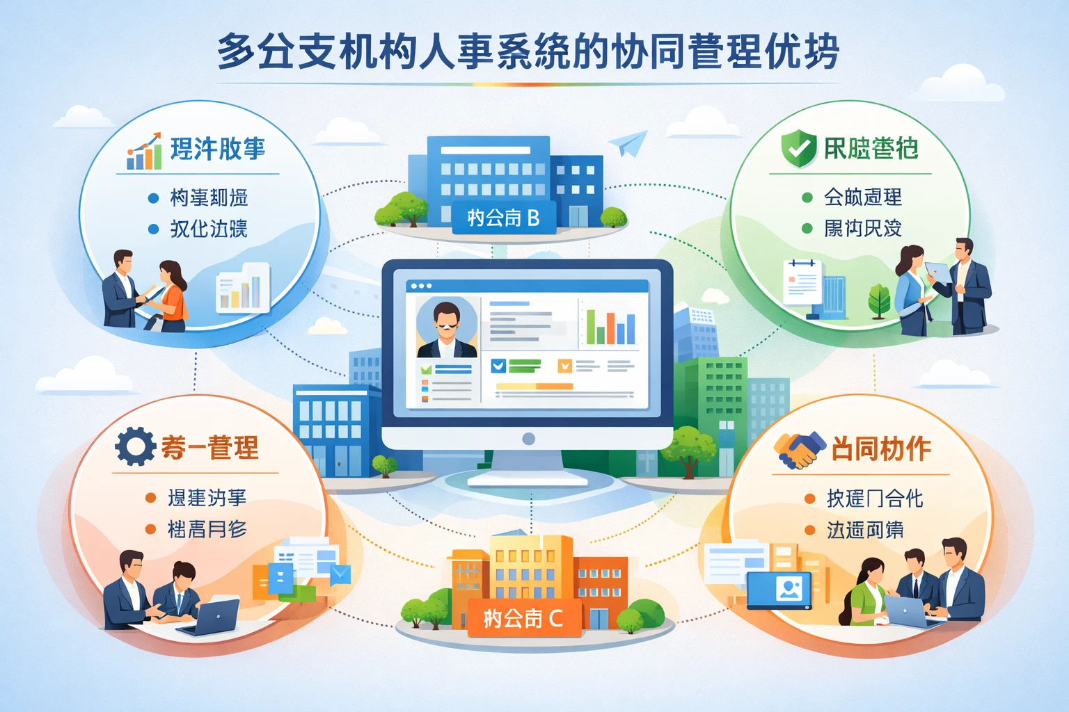 多分支机构人事系统的协同管理优势