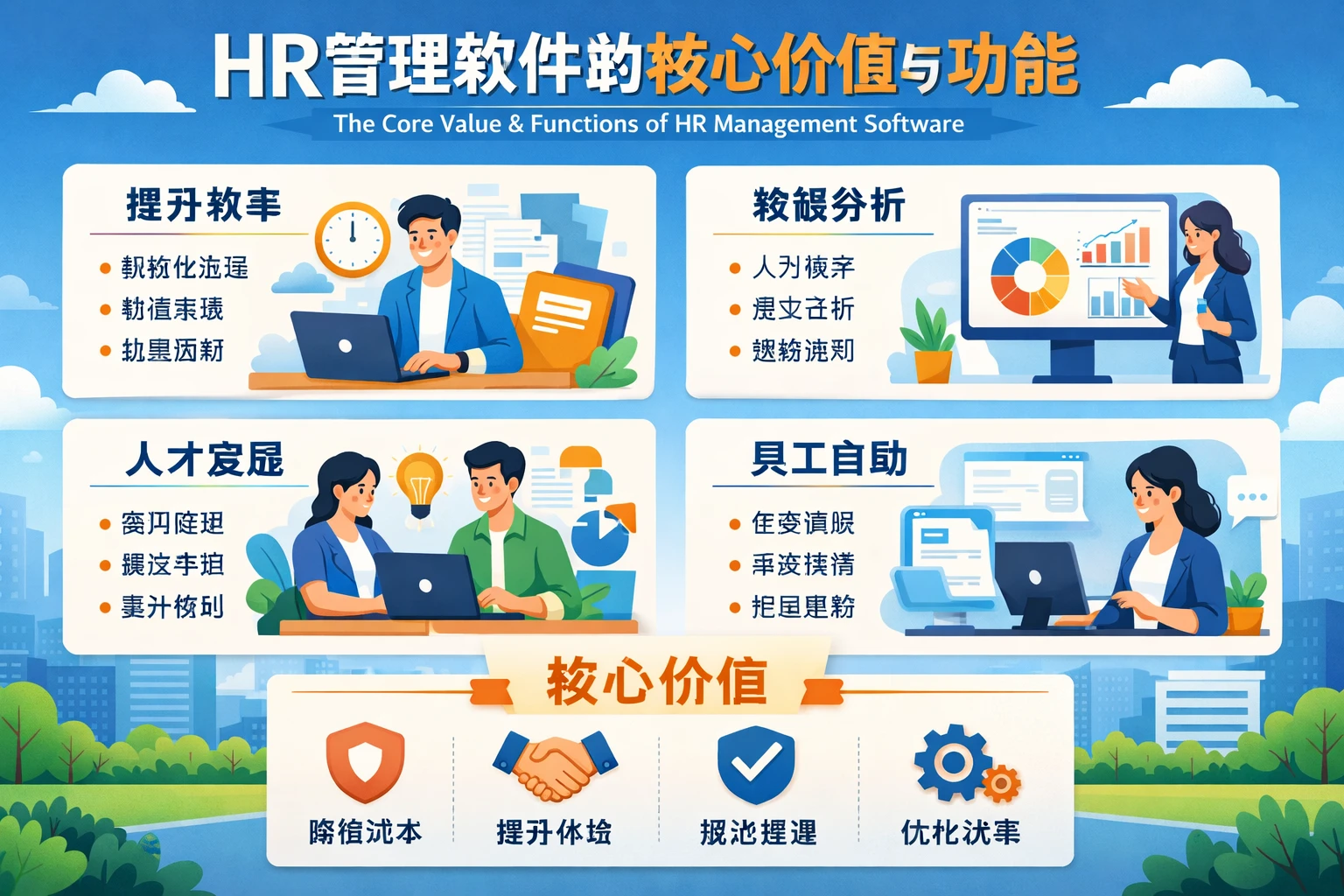 HR管理软件的核心价值与功能