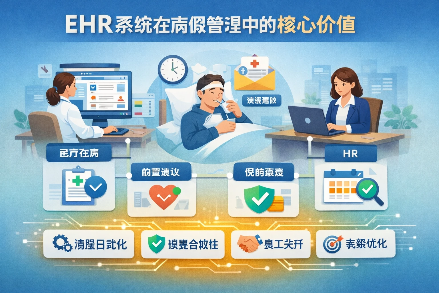EHR系统在病假管理中的核心价值
