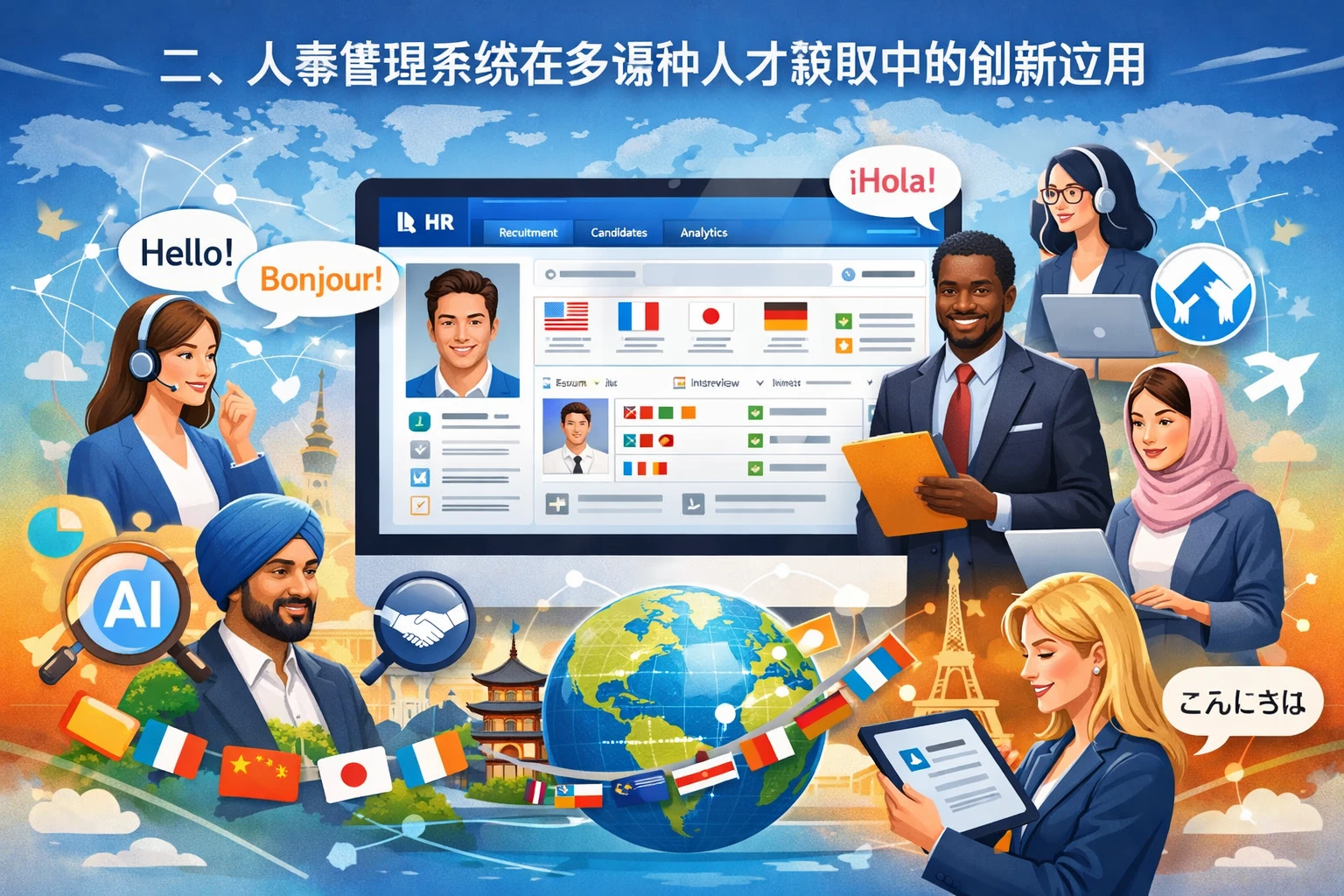 二、人事管理系统在多语种人才获取中的创新应用