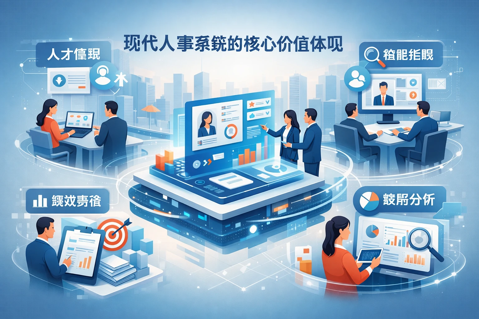 现代人事系统的核心价值体现