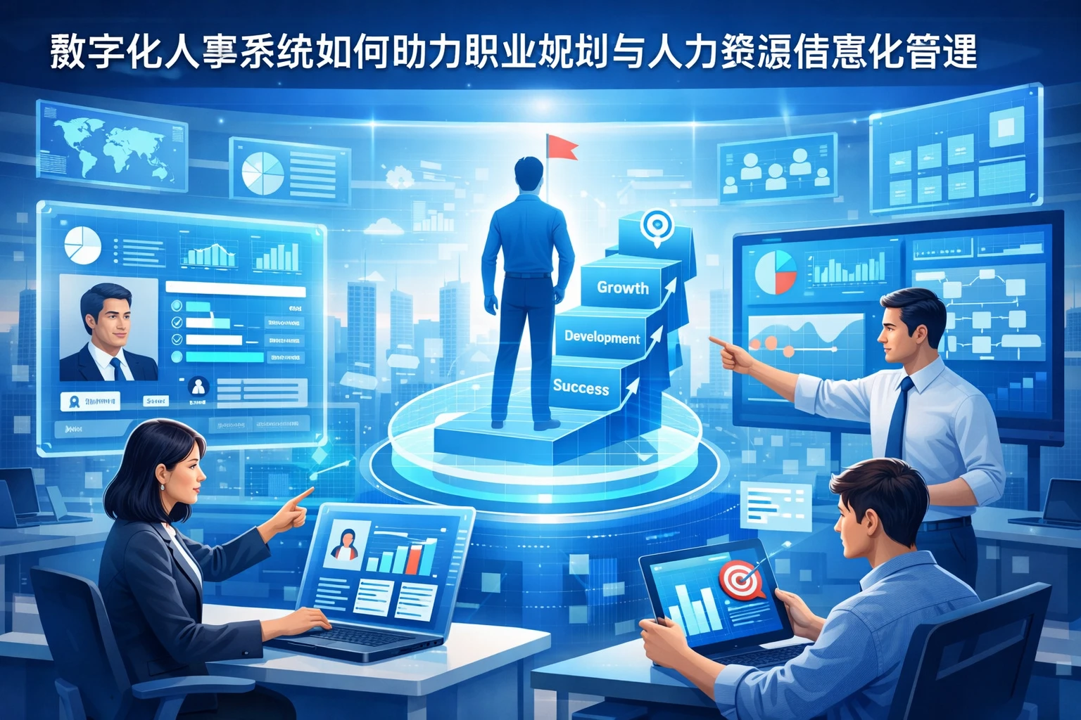 数字化人事系统如何助力职业规划与人力资源信息化管理