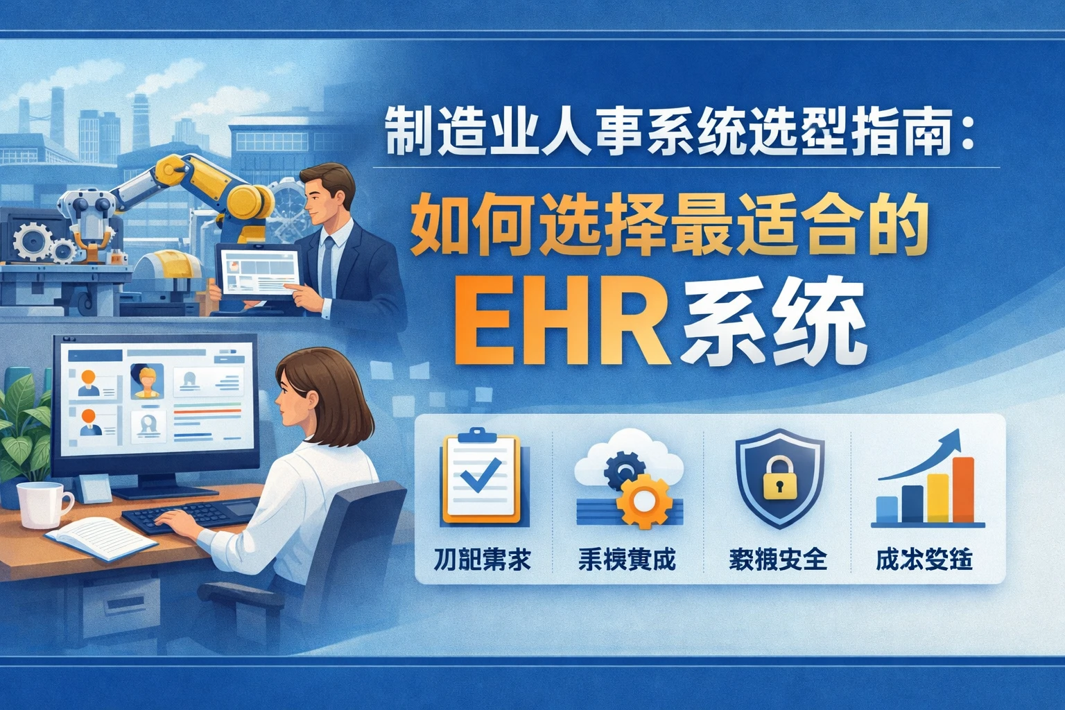 制造业人事系统选型指南：如何选择最适合的EHR系统