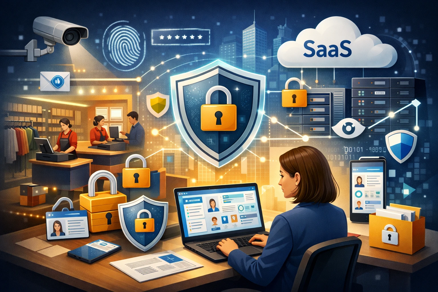 人力资源信息化系统在零售业人事管理中的机密保护与SaaS应用