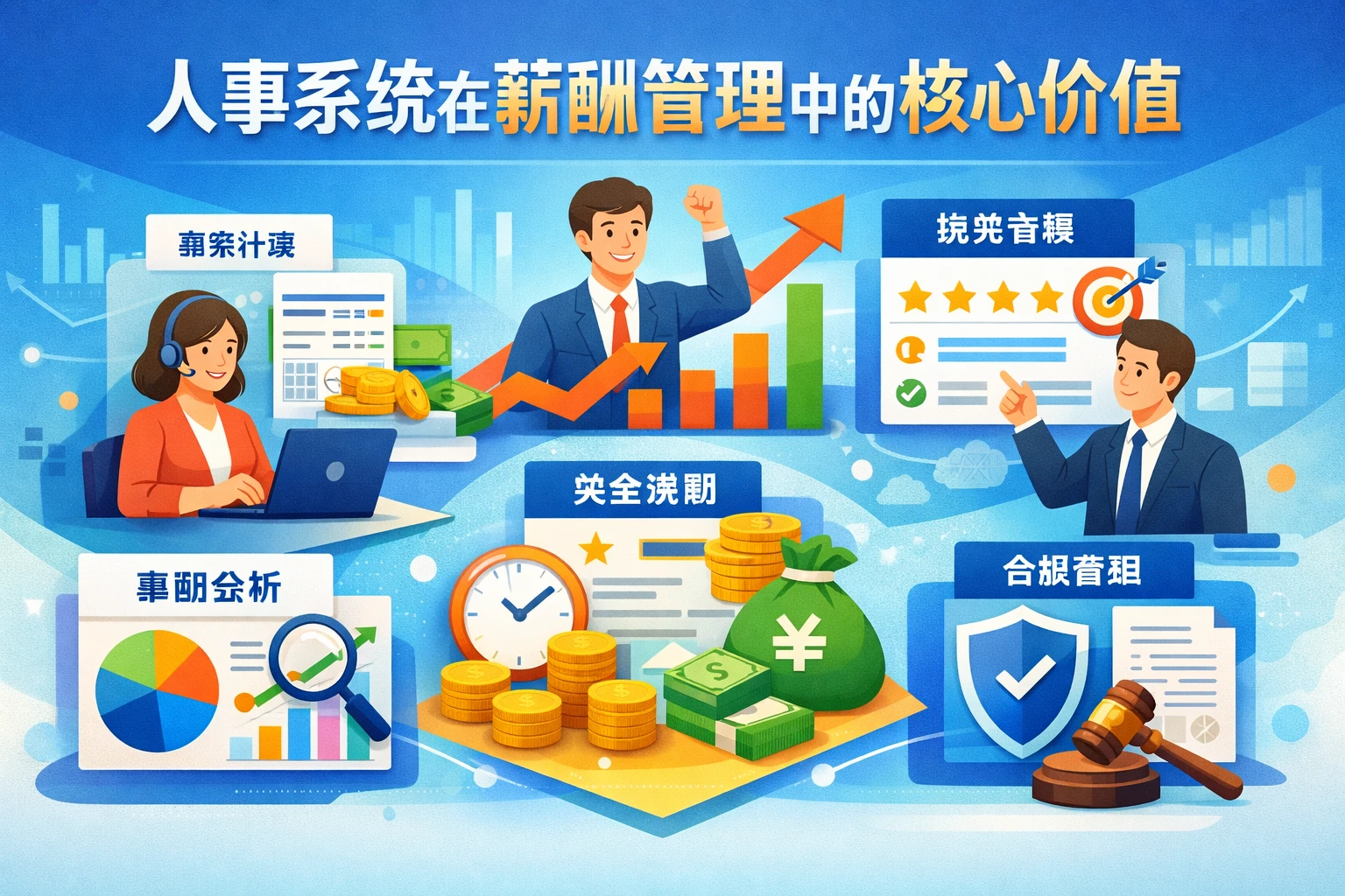 人事系统在薪酬管理中的核心价值