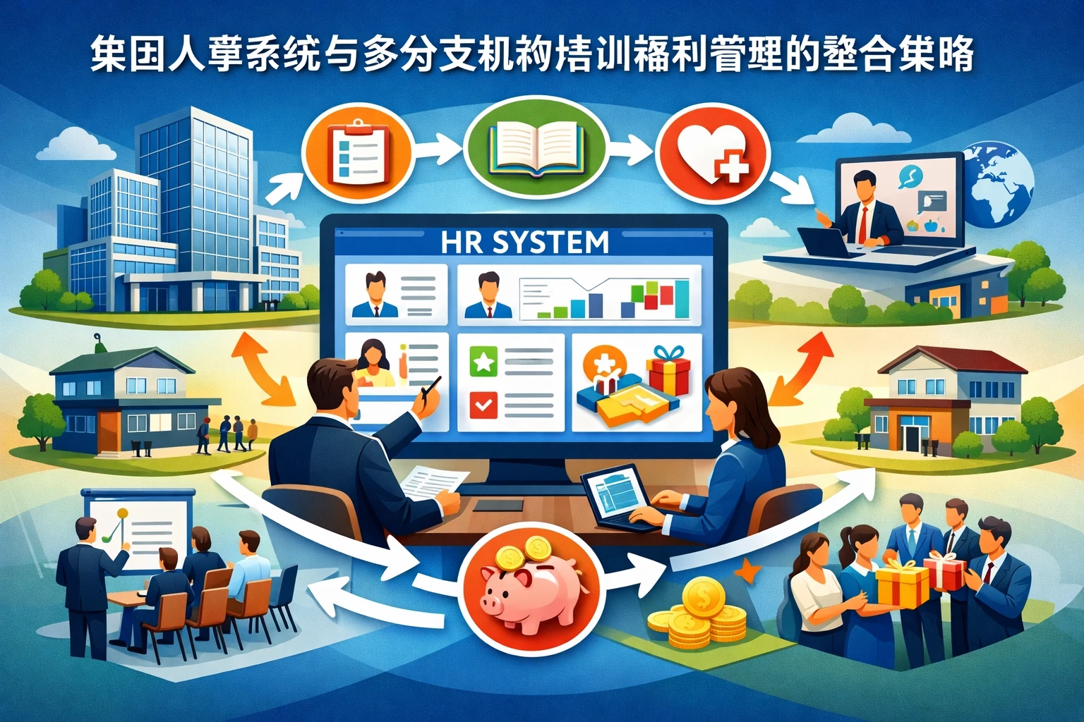 集团人事系统与多分支机构培训福利管理的整合策略