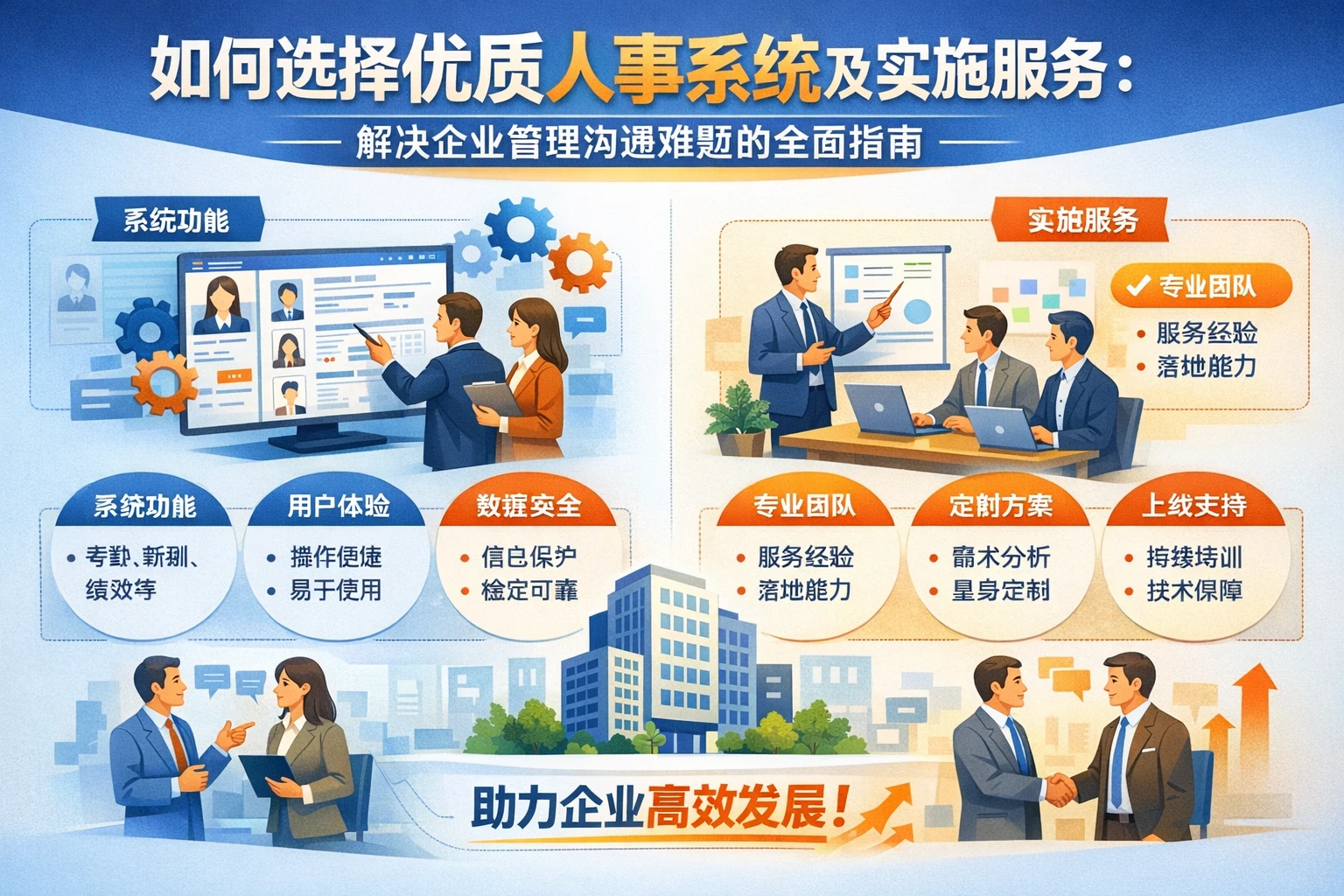 如何选择优质人事系统及实施服务：解决企业管理沟通难题的全面指南