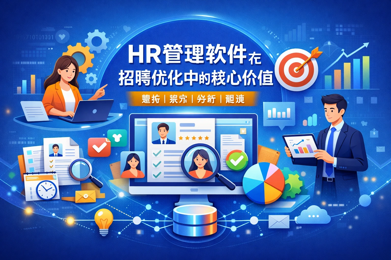 HR管理软件在招聘优化中的核心价值