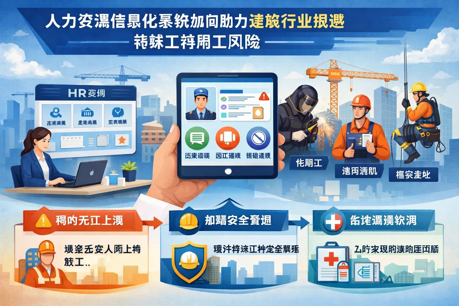 人力资源信息化系统如何助力建筑行业规避特殊工种用工风险