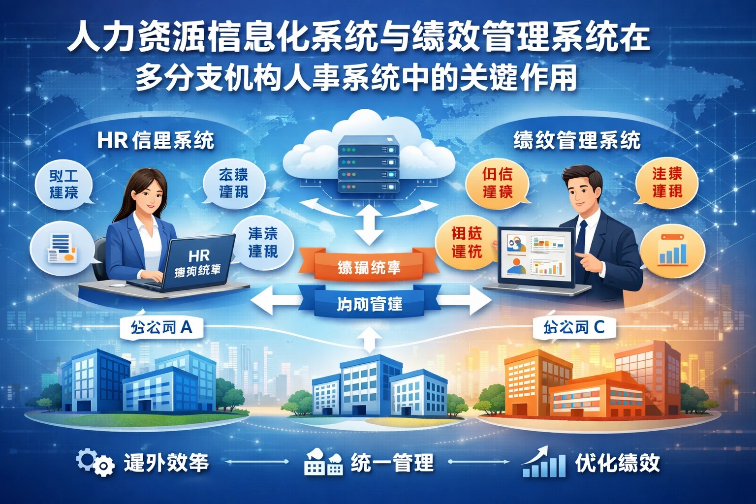 人力资源信息化系统与绩效管理系统在多分支机构人事系统中的关键作用