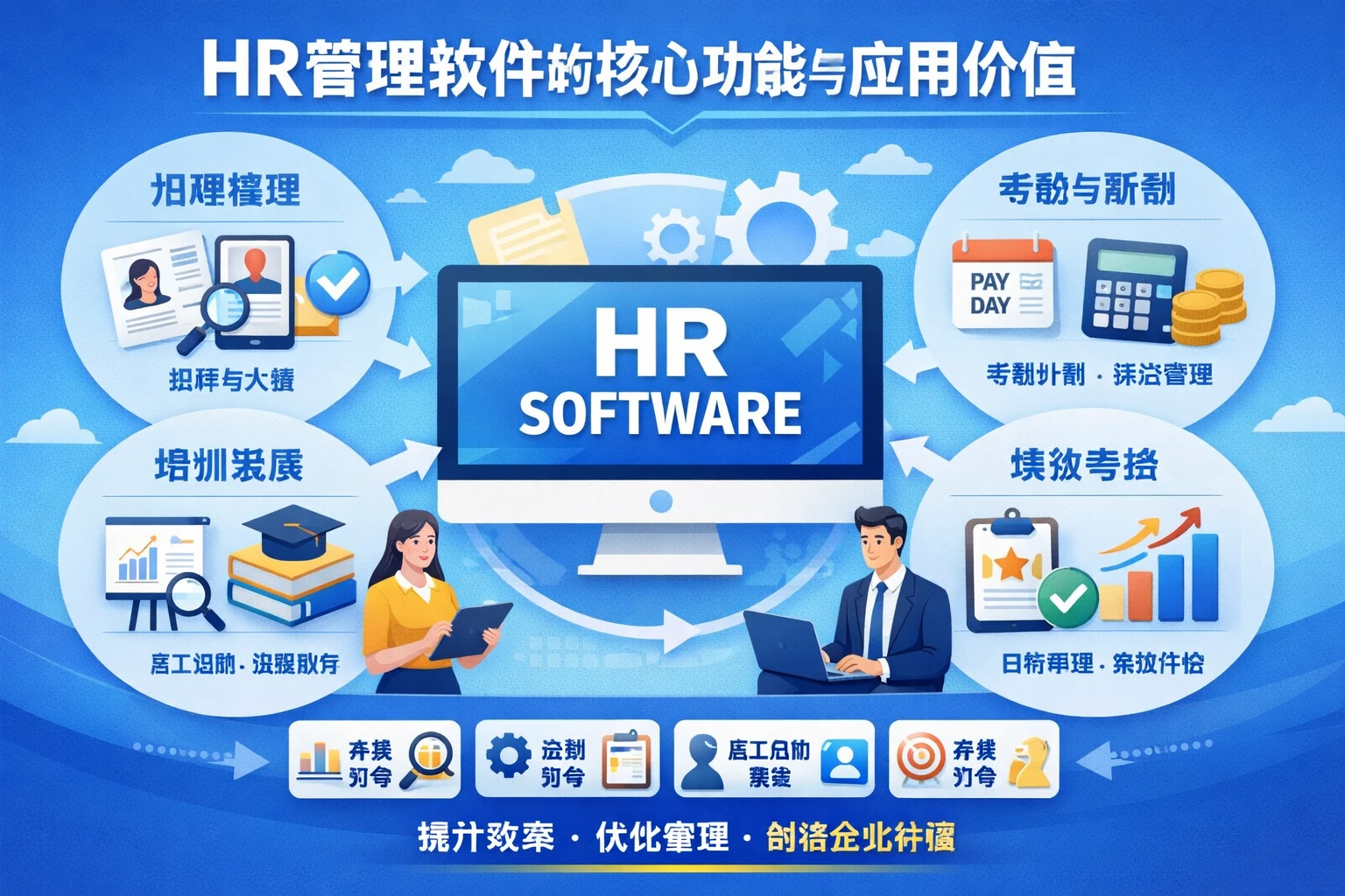HR管理软件的核心功能与应用价值
