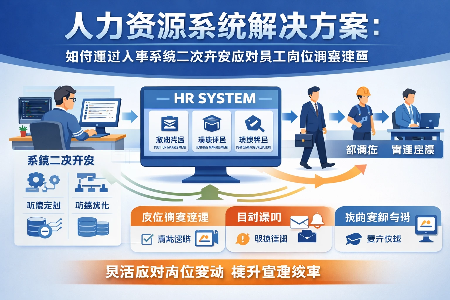 人力资源系统解决方案：如何通过人事系统二次开发应对员工岗位调整难题