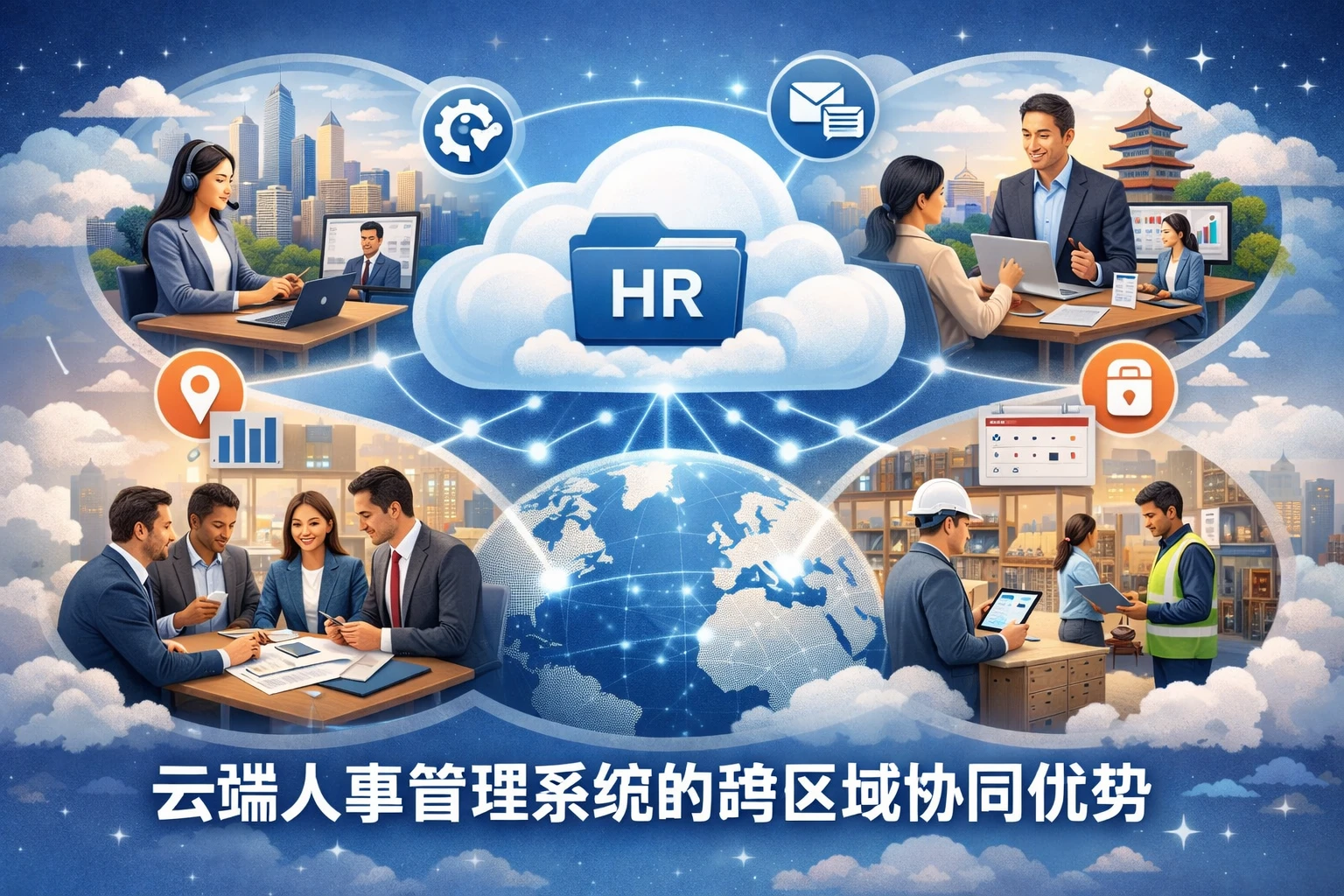 云端人事管理系统的跨区域协同优势