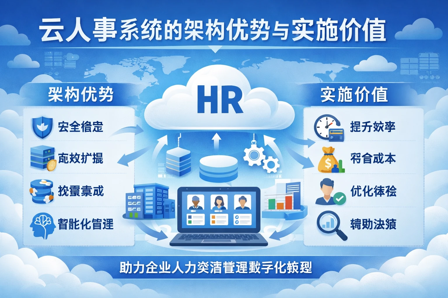 云人事系统的架构优势与实施价值