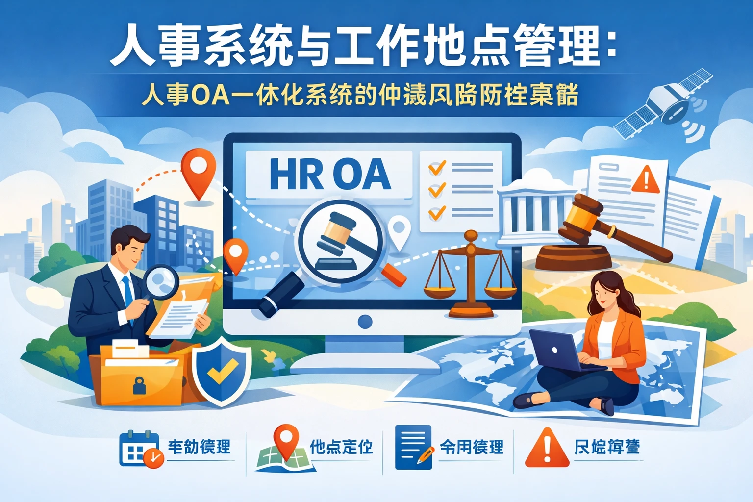 人事系统与工作地点管理：人事OA一体化系统的仲裁风险防控策略