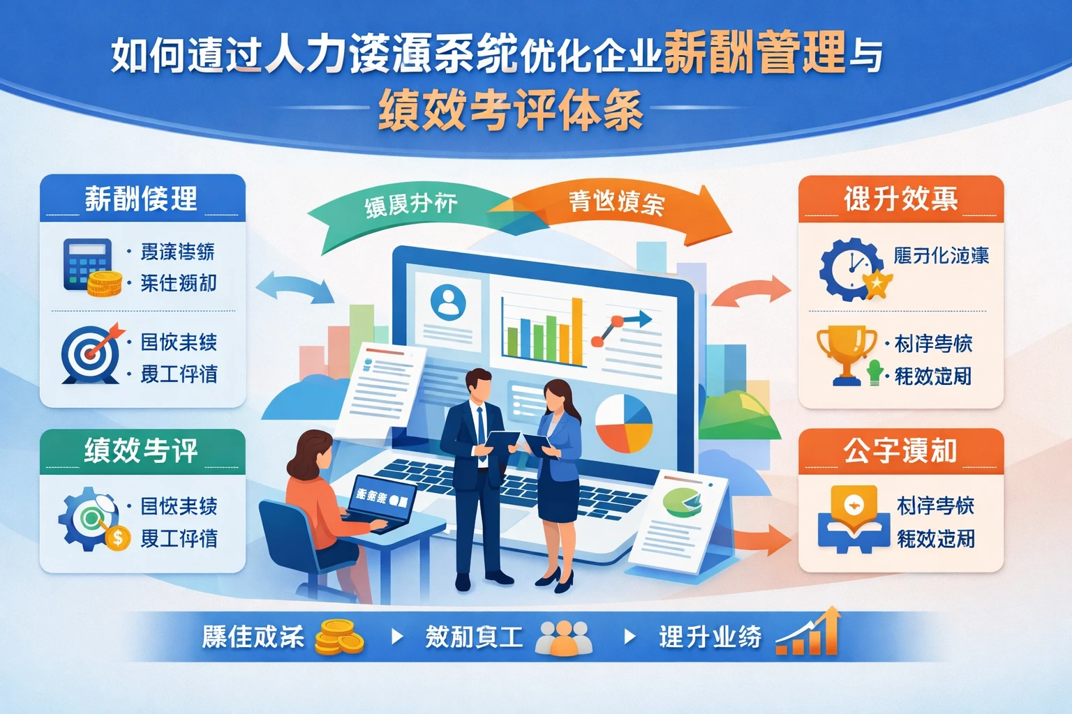 如何通过人力资源系统优化企业薪酬管理与绩效考评体系