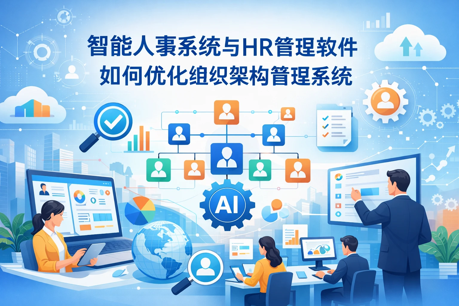 智能人事系统与HR管理软件如何优化组织架构管理系统