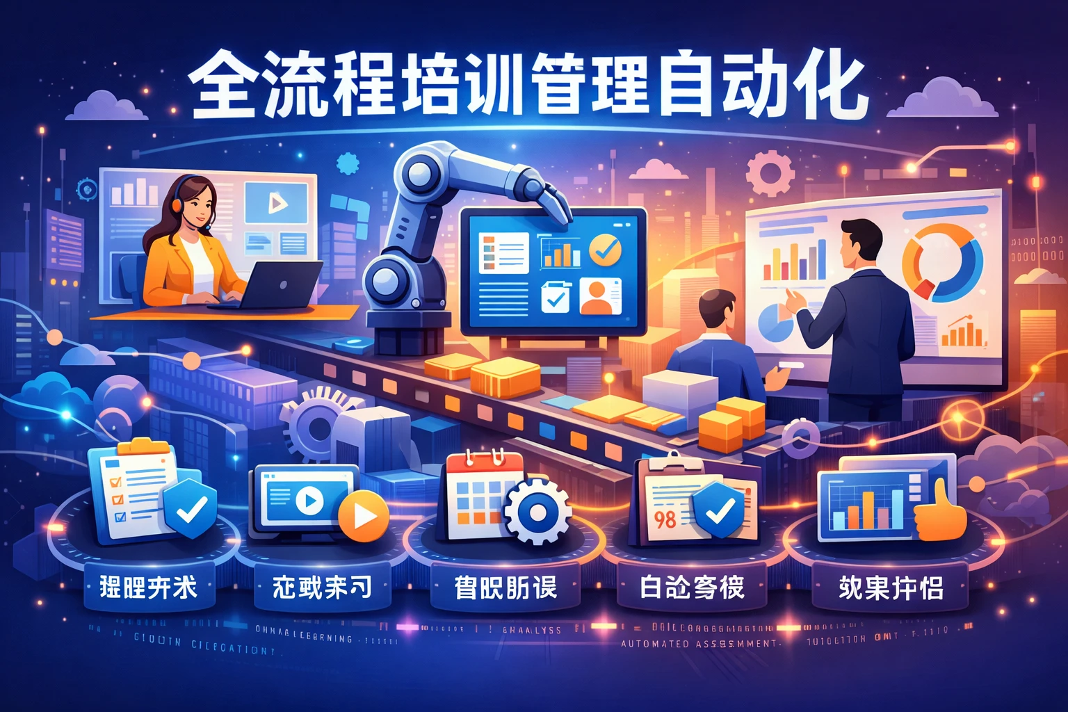 全流程培训管理自动化