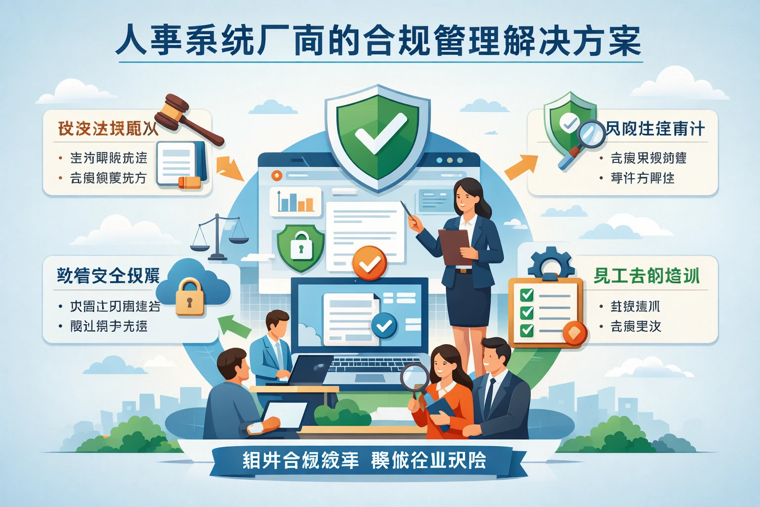 人事系统厂商的合规管理解决方案
